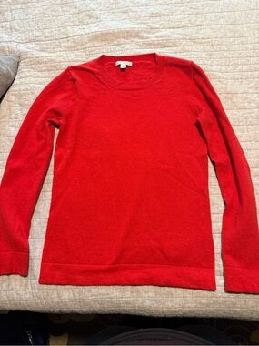 J. Crew Mercantile Red Crewneck Women’s Sweater, Size XS